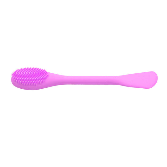 Female Skin Facial Care Tool Double-headed Silicone Facial Cleansing Brush