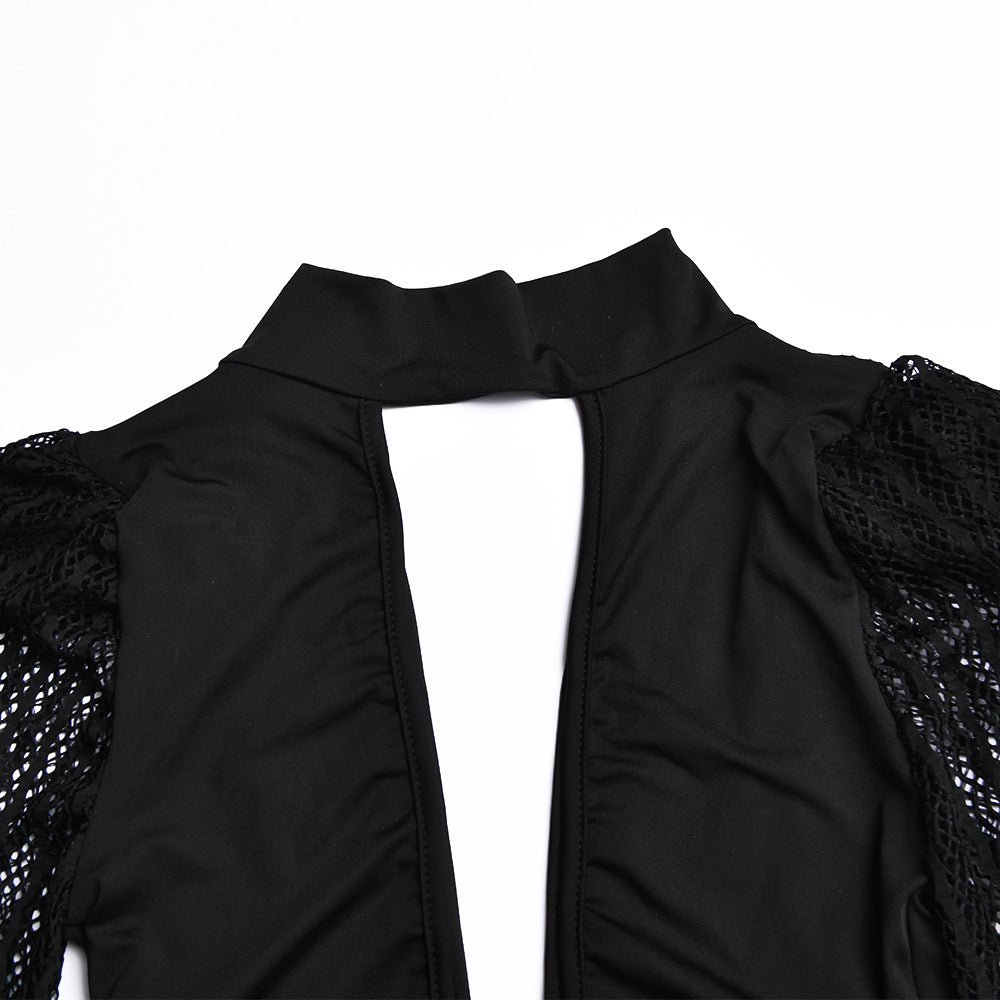 Spicy Deep V Backless Jumpsuit Women Tide