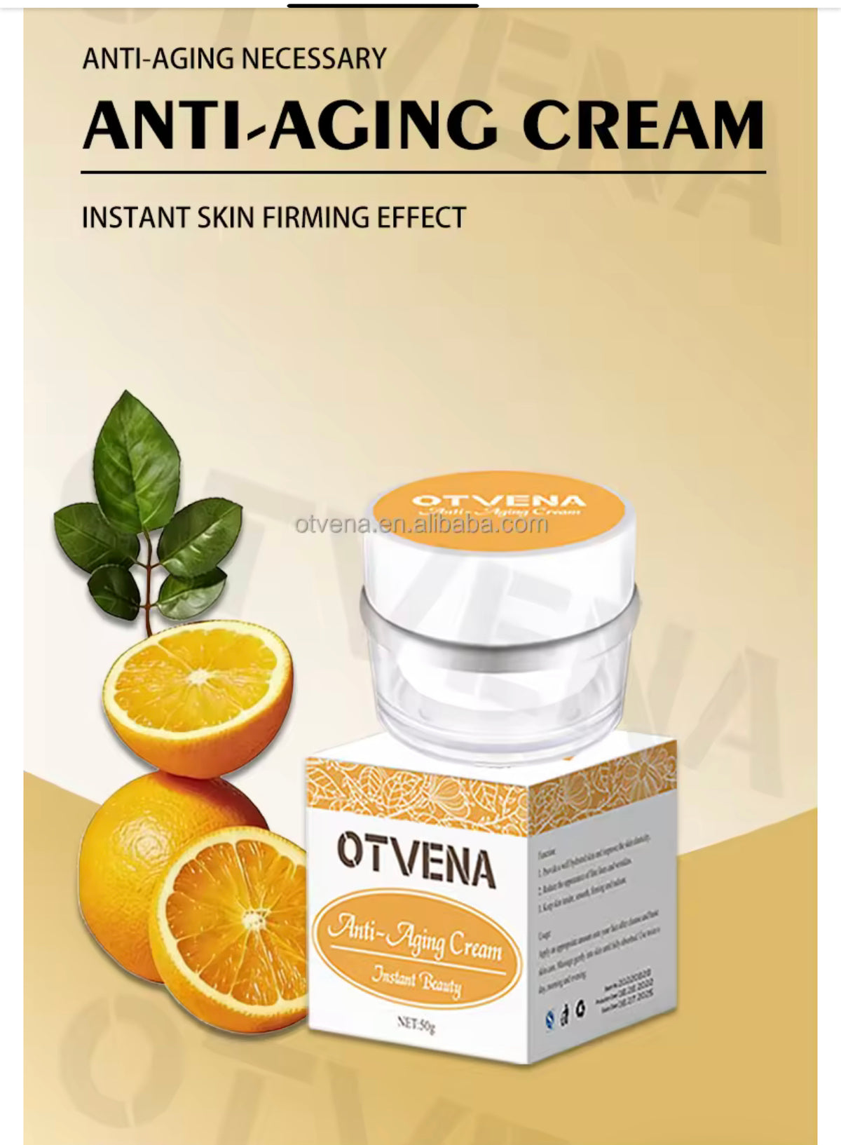 Crème Visage Anti-Âge au Collagène – Fermeté & Éclat