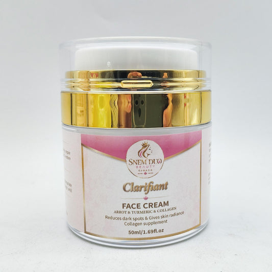 Crème de Visage Éclat – Teint Clair